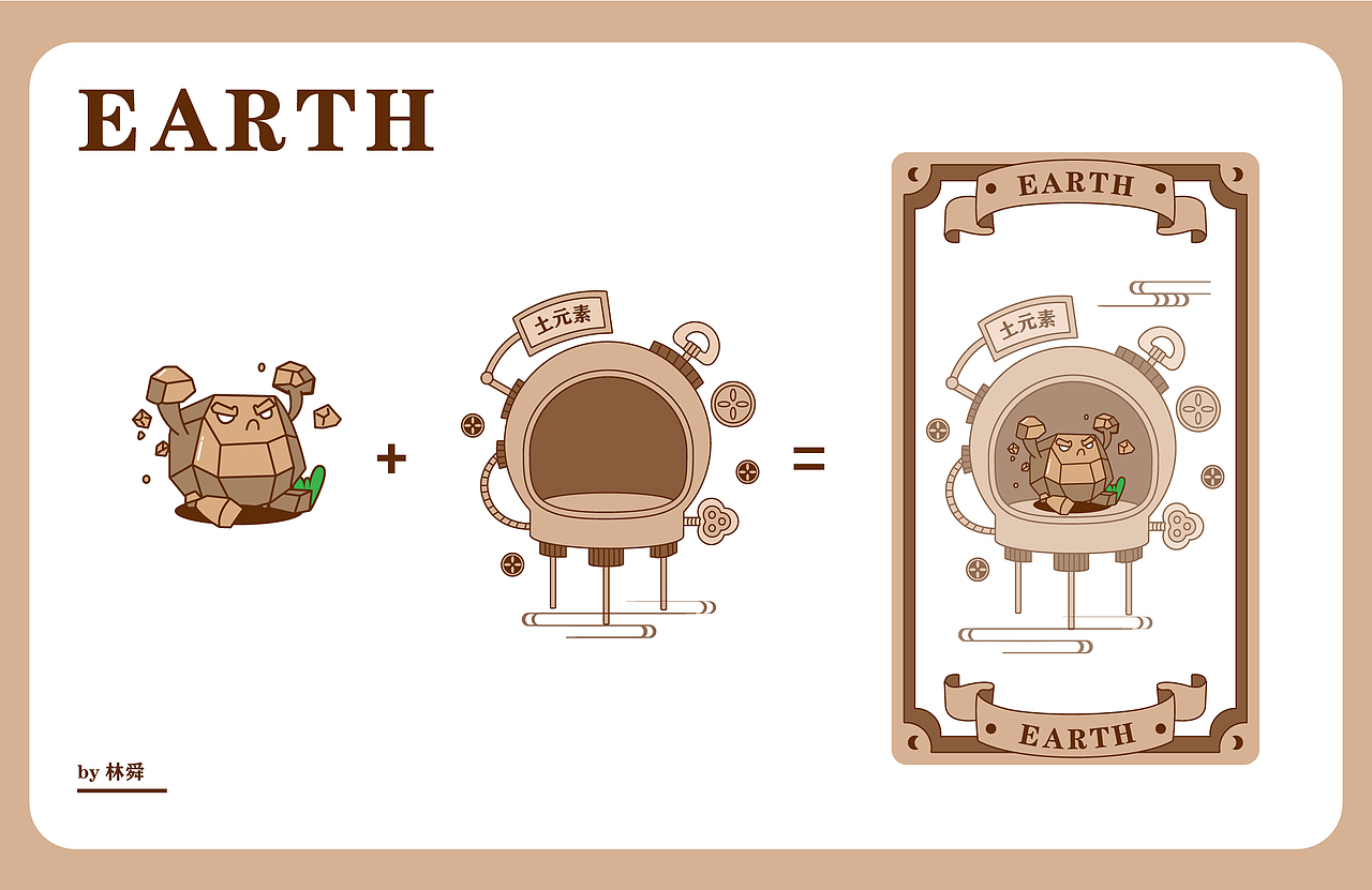 金木水火土—萌萌五行魔法卡—让我们来创造世界啦!