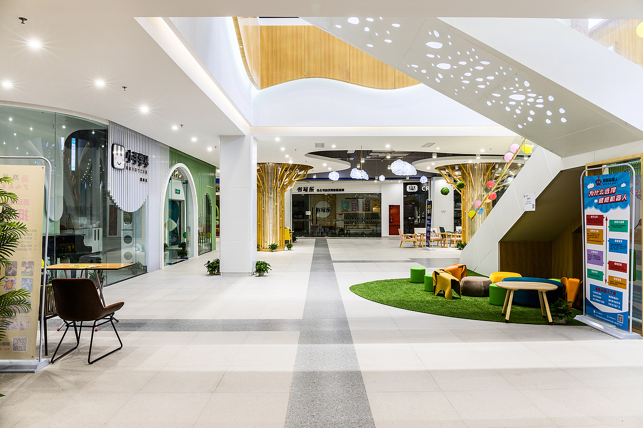 教育培训商城实景（图ZMTUyNTQ0MzA0） - 环境/建筑摄影 - 站酷设计师深圳商业空间摄影原创素材 - 站酷ZCOOL