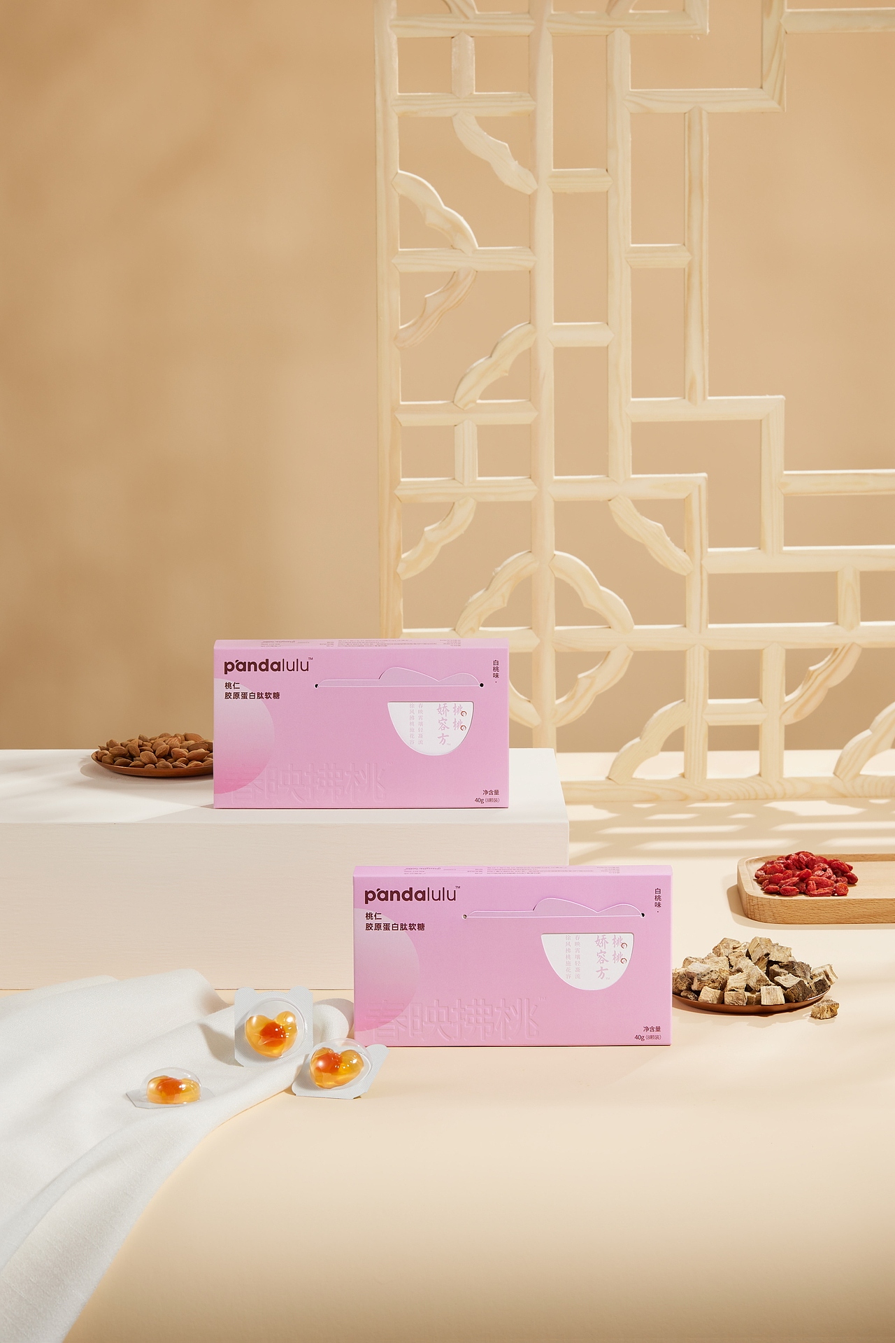 软糖零食拍摄/电商美食摄影/中式国风食品/微缩小人