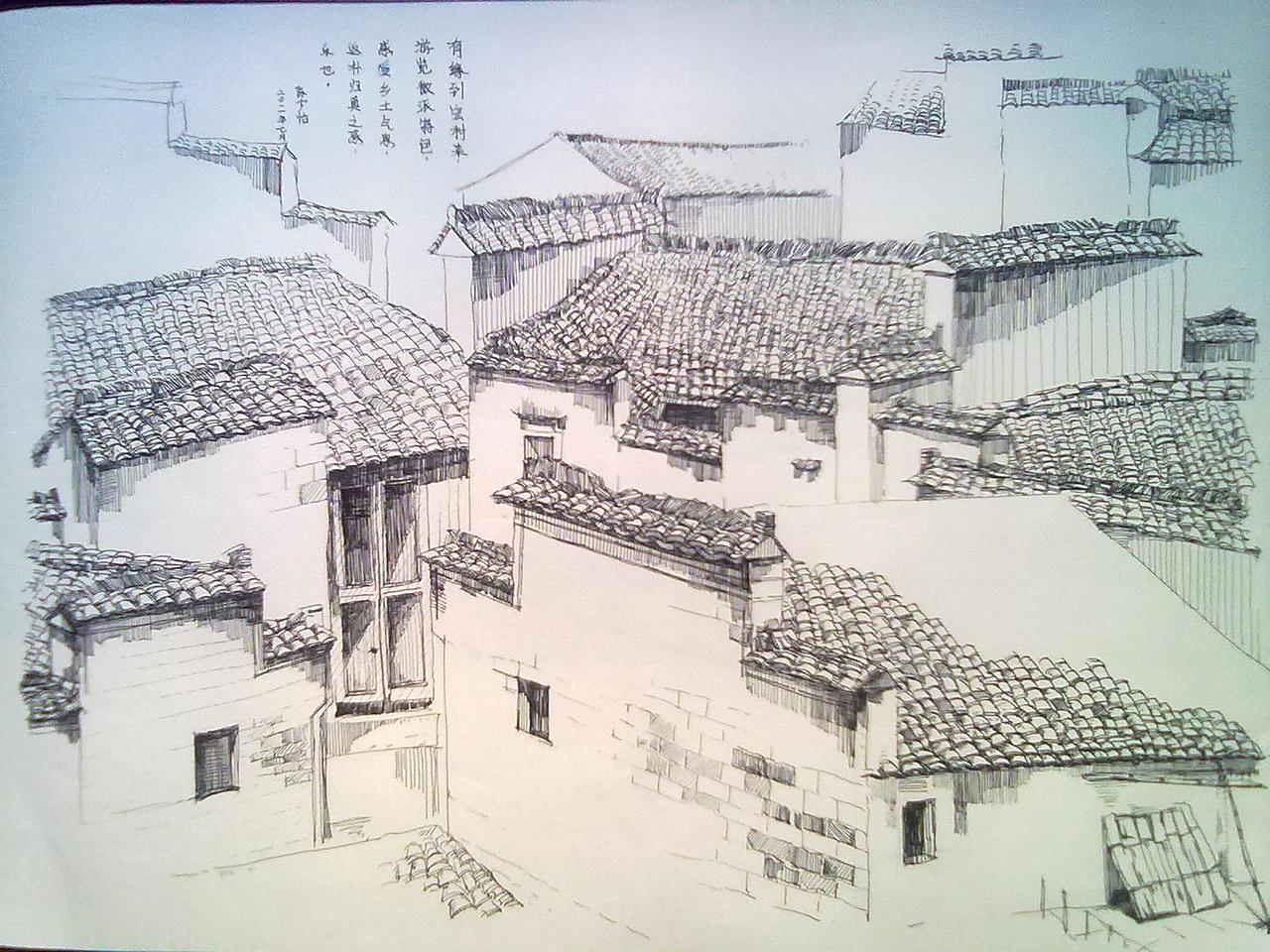 写生（图ZNjk0NzEyOTY=） - 艺术插画 - 站酷设计师Paris_原创素材 - 站酷ZCOOL