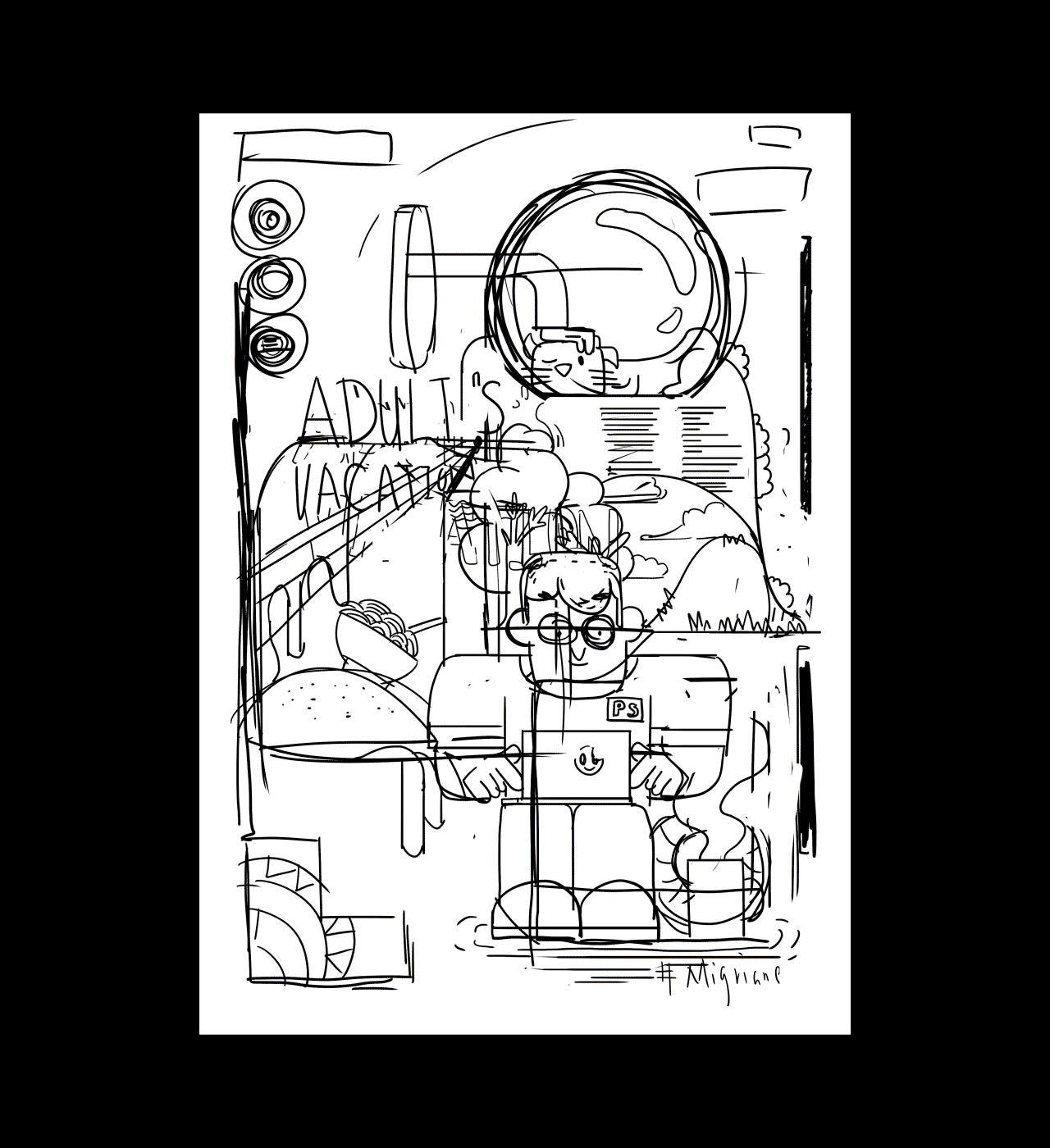YIBEN | 插画-海报汇总（图ZMTk1MjAyNjI0） - 海报 - 站酷设计师莱昂肉多原创素材 - 站酷ZCOOL