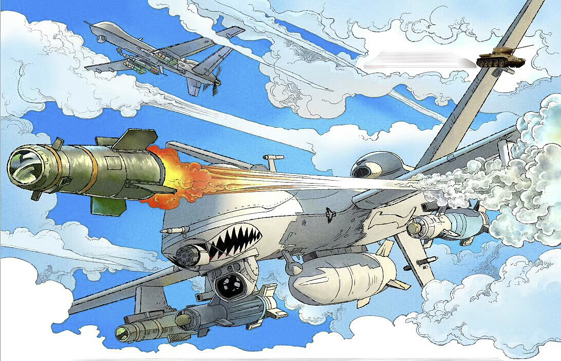 站酷肖刚漫画,写实军事插画,写实漫画,写实二战插画