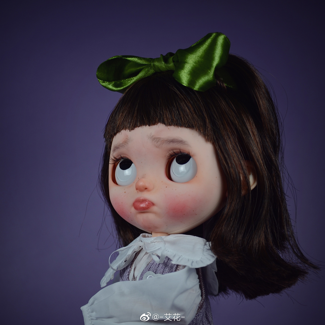 blythe#艾花#改妆 NO.78（图ZMjM0NDUyMjYw） - 手办/模玩 - 站酷设计师艾花原创素材 - 站酷ZCOOL