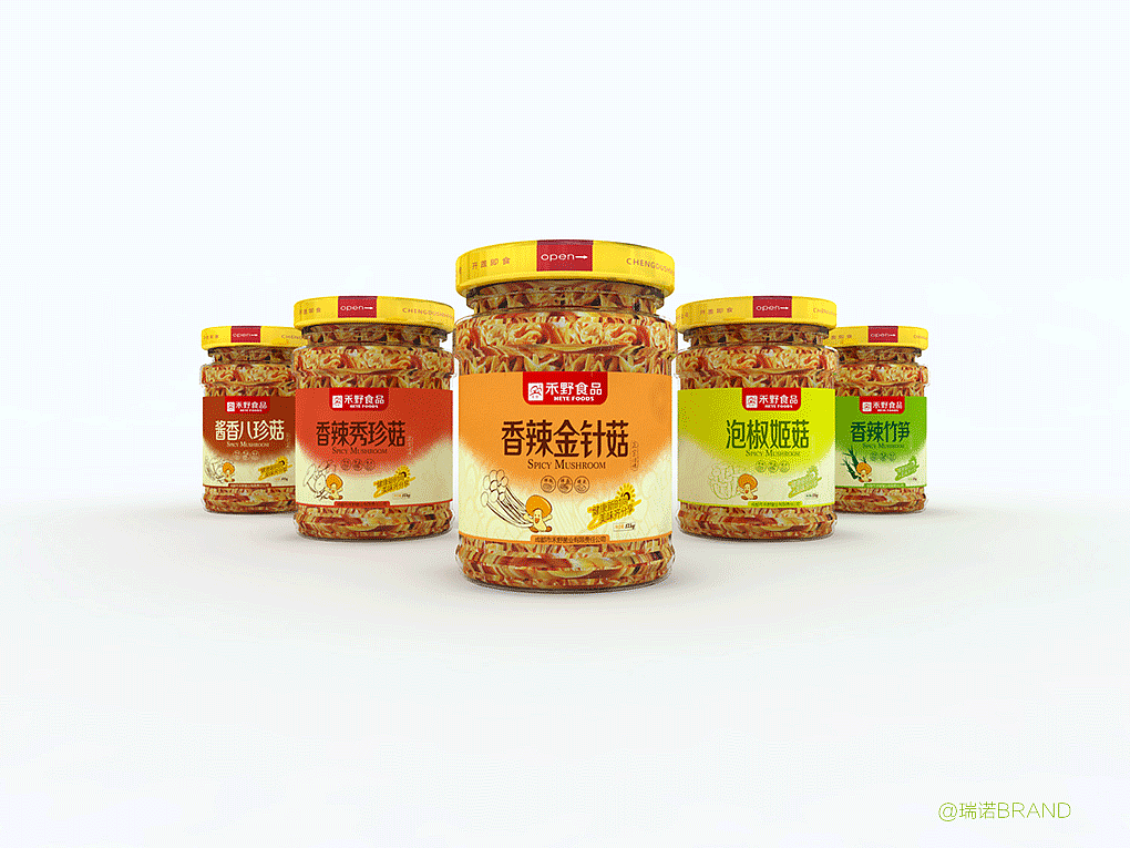 禾野金针菇包装