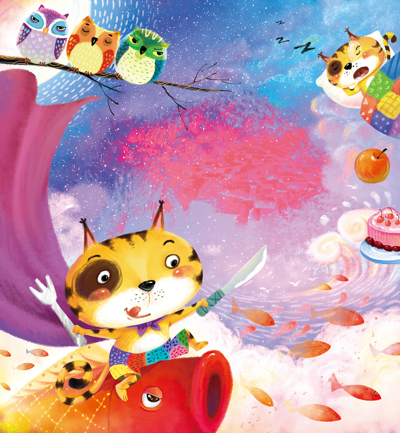 涂色画封面（图ZMjEwNjg3NDE2） - 儿童插画 - 站酷设计师kading原创素材 - 站酷ZCOOL