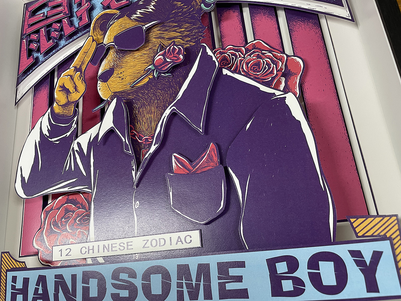 12生肖系列立体画-鼠