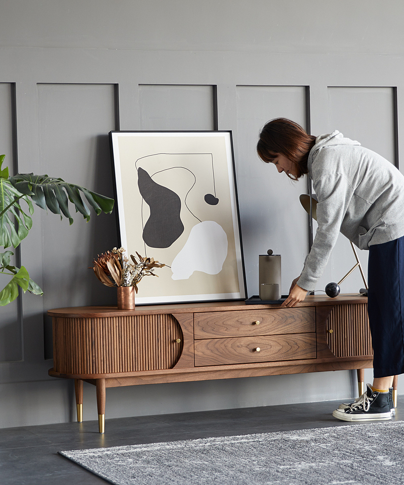 流年电视柜 | 原创设计（图ZMTg4NjcxOTQw） - 生活用品 - 站酷设计师朴愫木作原创素材 - 站酷ZCOOL