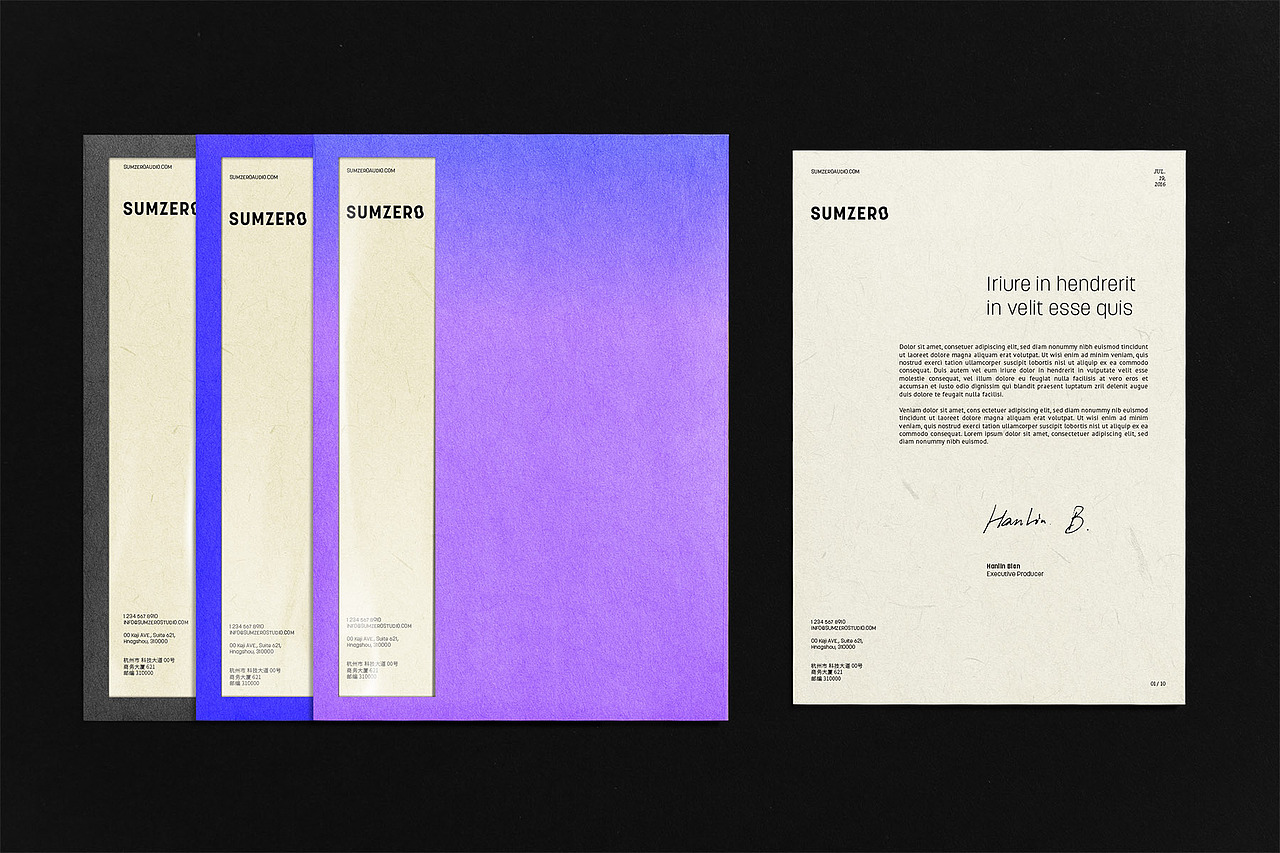 Sumzero Studio 品牌设计（图ZMTcwODg1NTE2） - 品牌 - 站酷设计师tianruidesign原创素材 - 站酷ZCOOL