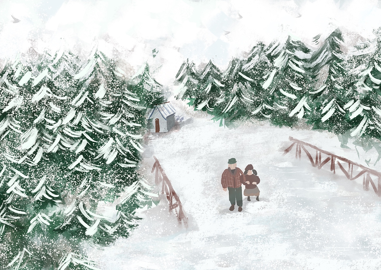 有些人天生就是画家。被风湿关节炎折磨的她,身体状态越来越差,最后握起画笔都困难。但她的眼神里,丝毫都看不到忧伤,明亮而灵动,继续用画笔去勾勒美好。她笔下的花、鸟、蝴蝶、猫咪…简单的线条、绚丽的色彩让人有一见倾心的感觉。生活清苦,但能画出这些可爱的画的人,内心一定的很富足,莫娣说,我画的是我的记忆,所以,只把美好的事情都记在脑海里,不去理会这世界满满的恶意,不去被它们影响。