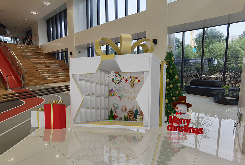 美陈设计｜节日装饰场景设计（图ZMzM2NDkyNzky） - 展陈设计 - 站酷设计师胡先森Design原创素材 - 站酷ZCOOL