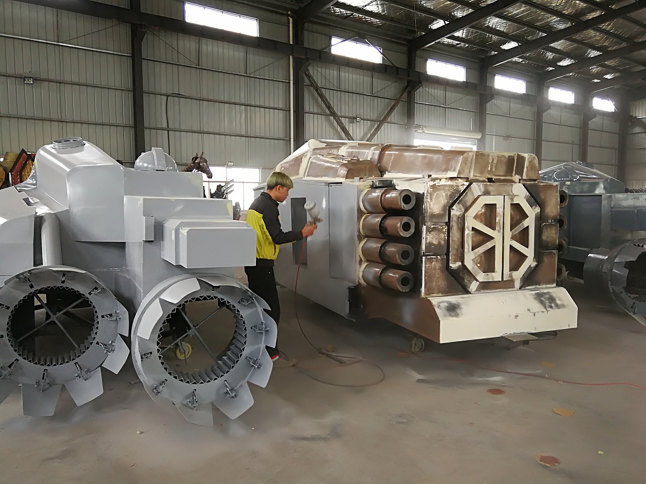 铁的传奇2018新春献礼：49平米方舟号钢铁智能模型问世（图ZMTA2NDc3NTk2） - 工艺品设计 - 站酷设计师铁的传奇原创素材 - 站酷ZCOOL