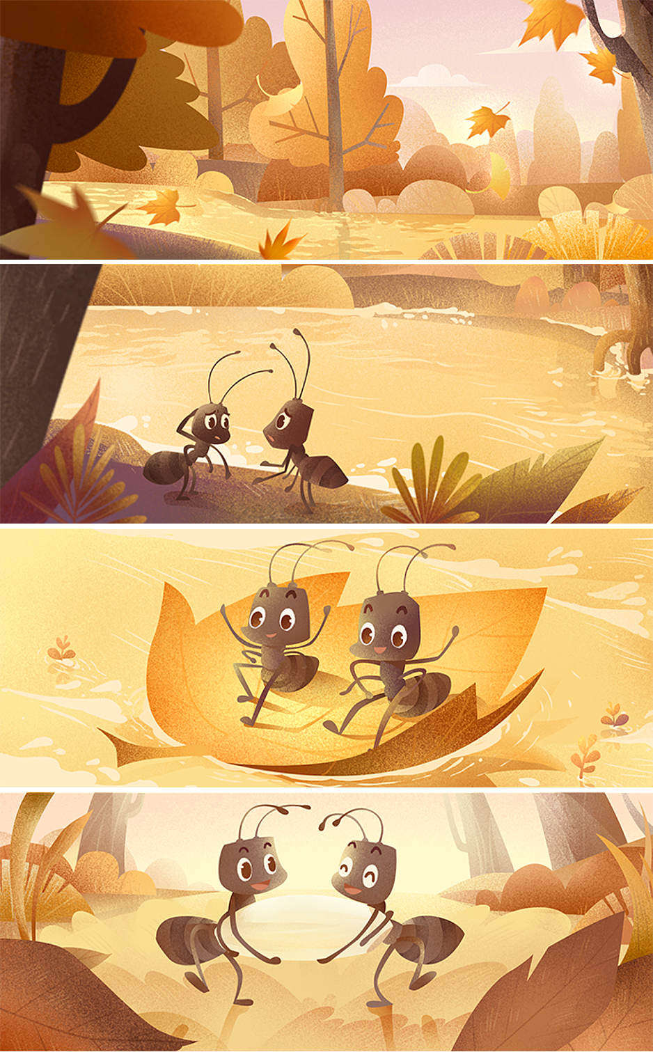 工作图|扁平噪点材质画风（图ZMjY1MjkxODI0） - 商业插画 - 站酷设计师摸鱼的大西呱原创素材 - 站酷ZCOOL