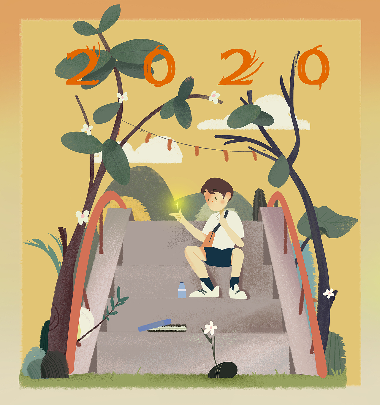 2020上半年插画记录