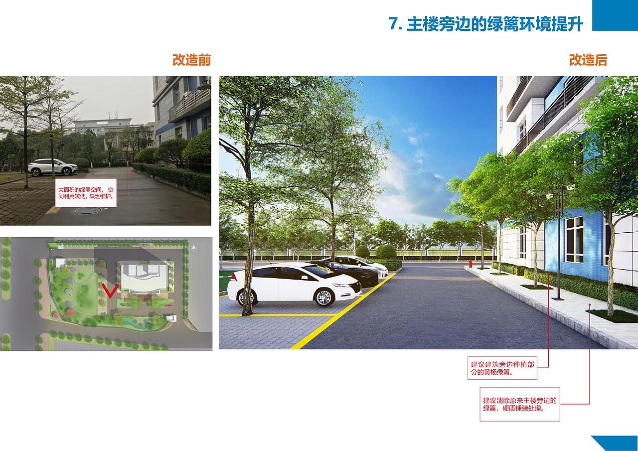办公环境环境提升和雨水花园试验场地设计