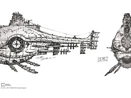 為動畫電影《深?！吩O(shè)計的潛艇版本之一