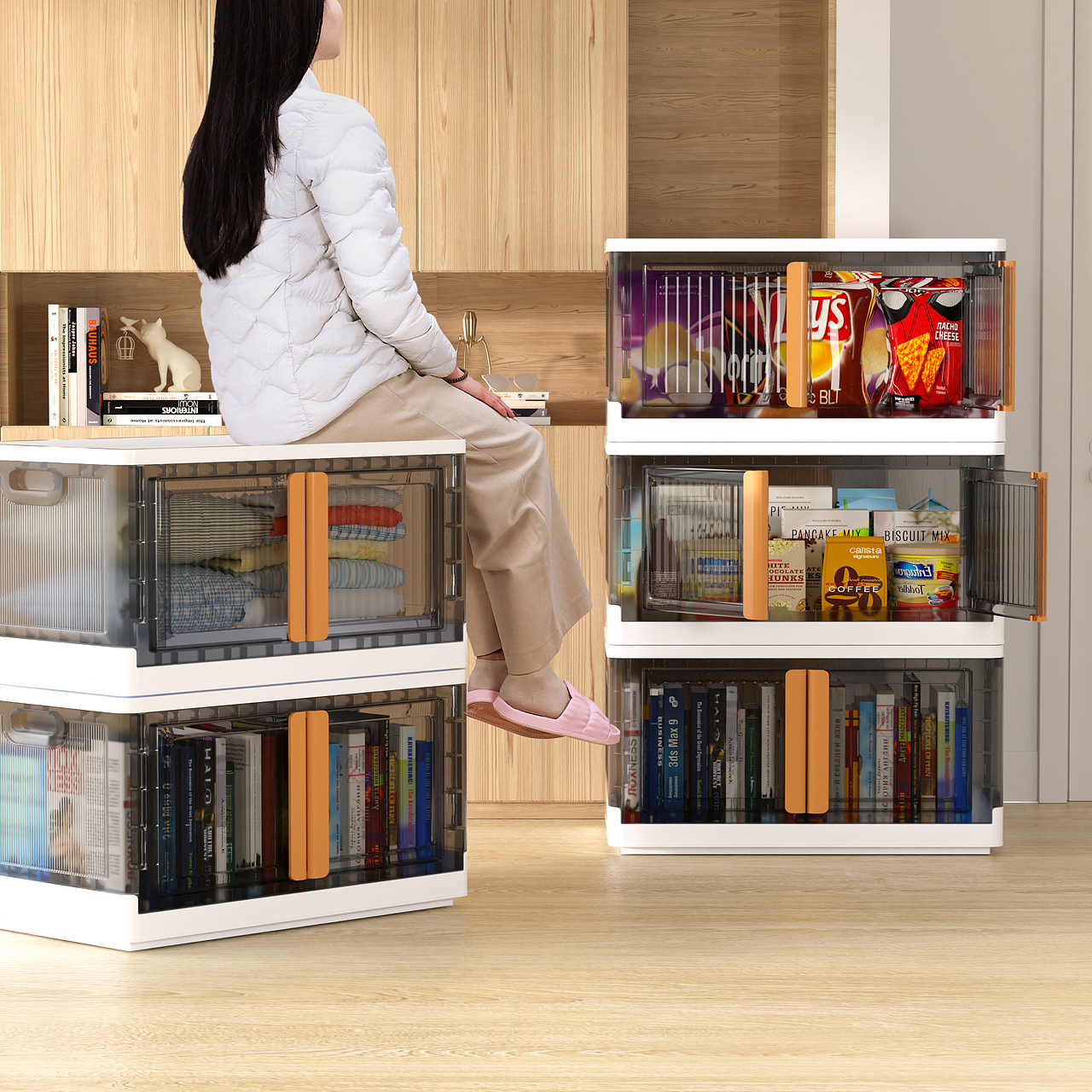 折疊收納箱（圖ZMzYzODcwNTE2） - 產(chǎn)品 - 站酷設(shè)計(jì)師HanK做設(shè)計(jì)原創(chuàng)素材 - 站酷ZCOOL