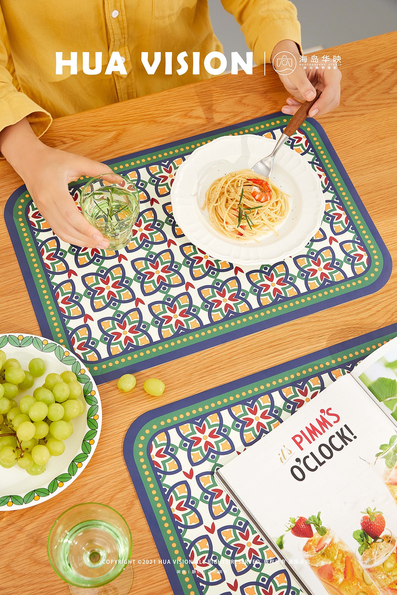 餐垫（图ZMjU5ODEyNjI4） - 产品摄影 - 站酷设计师海岛华映静物摄影原创素材 - 站酷ZCOOL