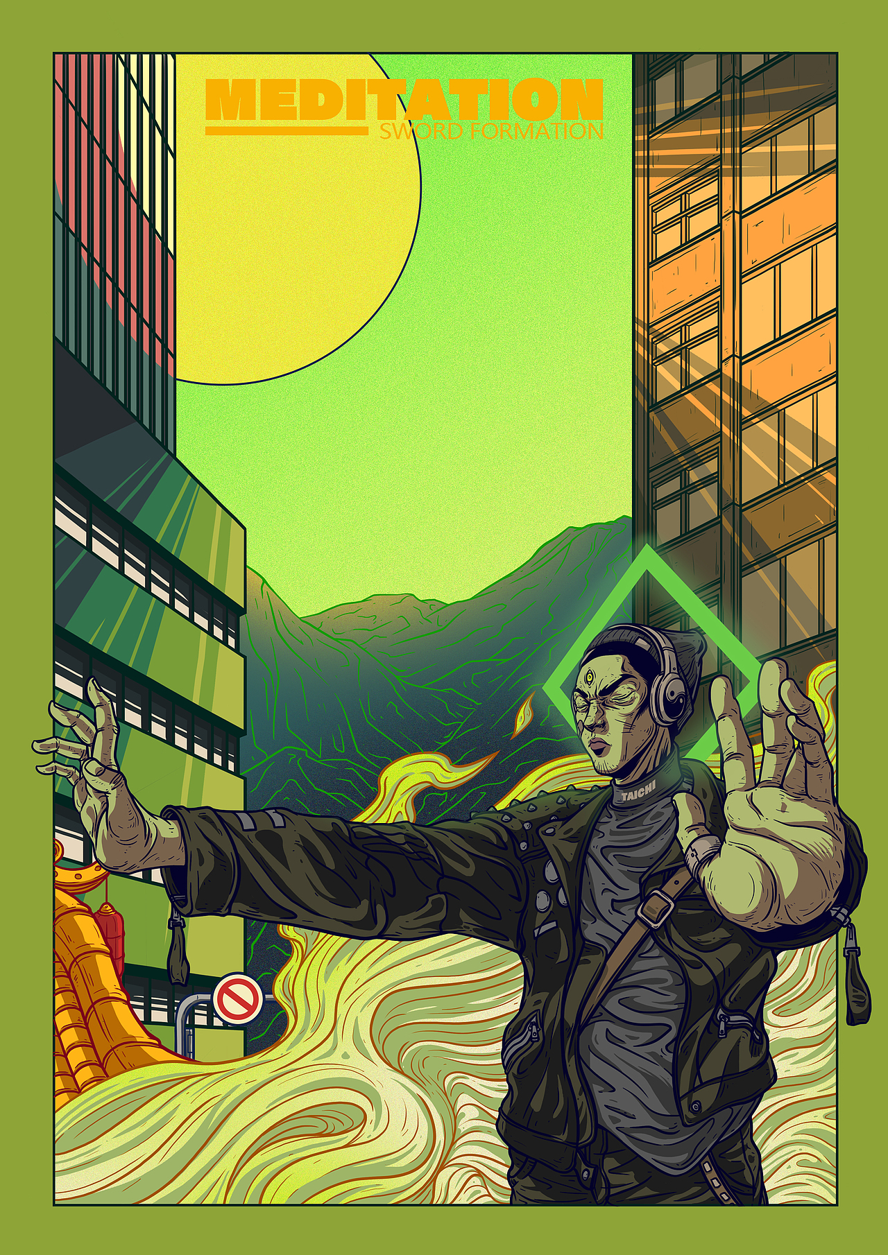 自娱自乐（图ZMTY1NDYyNjk2） - 创作习作 - 站酷设计师丶MoonsuN丶原创素材 - 站酷ZCOOL