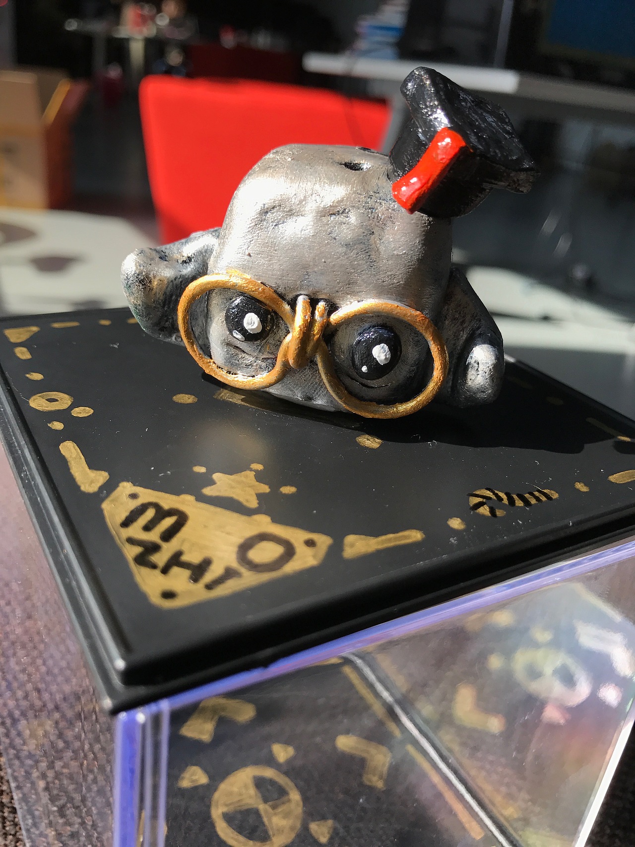 纯手工墨汁小鲸鱼