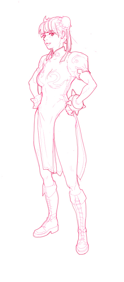 街霸_春麗和嘉米習(xí)作（圖ZMTY0NDUwMDA0） - 創(chuàng)作習(xí)作 - 站酷設(shè)計(jì)師黃小鑫Leoz原創(chuàng)素材 - 站酷ZCOOL