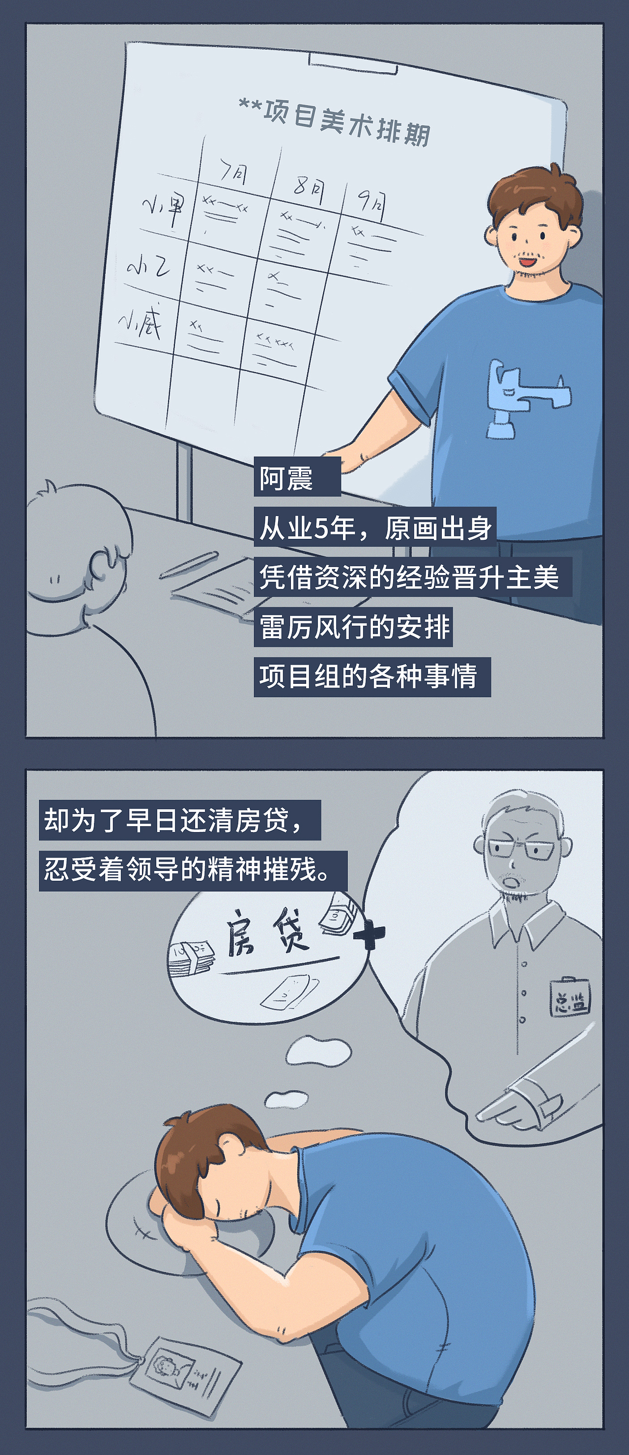 我们都是普通人（条漫）（图ZMTY4MzMwODQ4） - 中/长篇漫画 - 站酷设计师大橙子插画馆原创素材 - 站酷ZCOOL