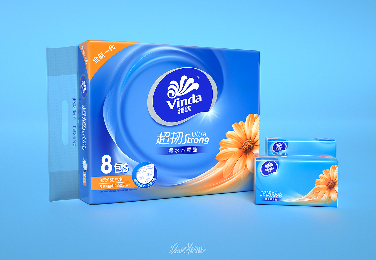 2018 维达新升级超韧系列抽取式纸面巾（图ZMjU2MzI5ODI0） - 包装 - 站酷设计师iDeur原创素材 - 站酷ZCOOL