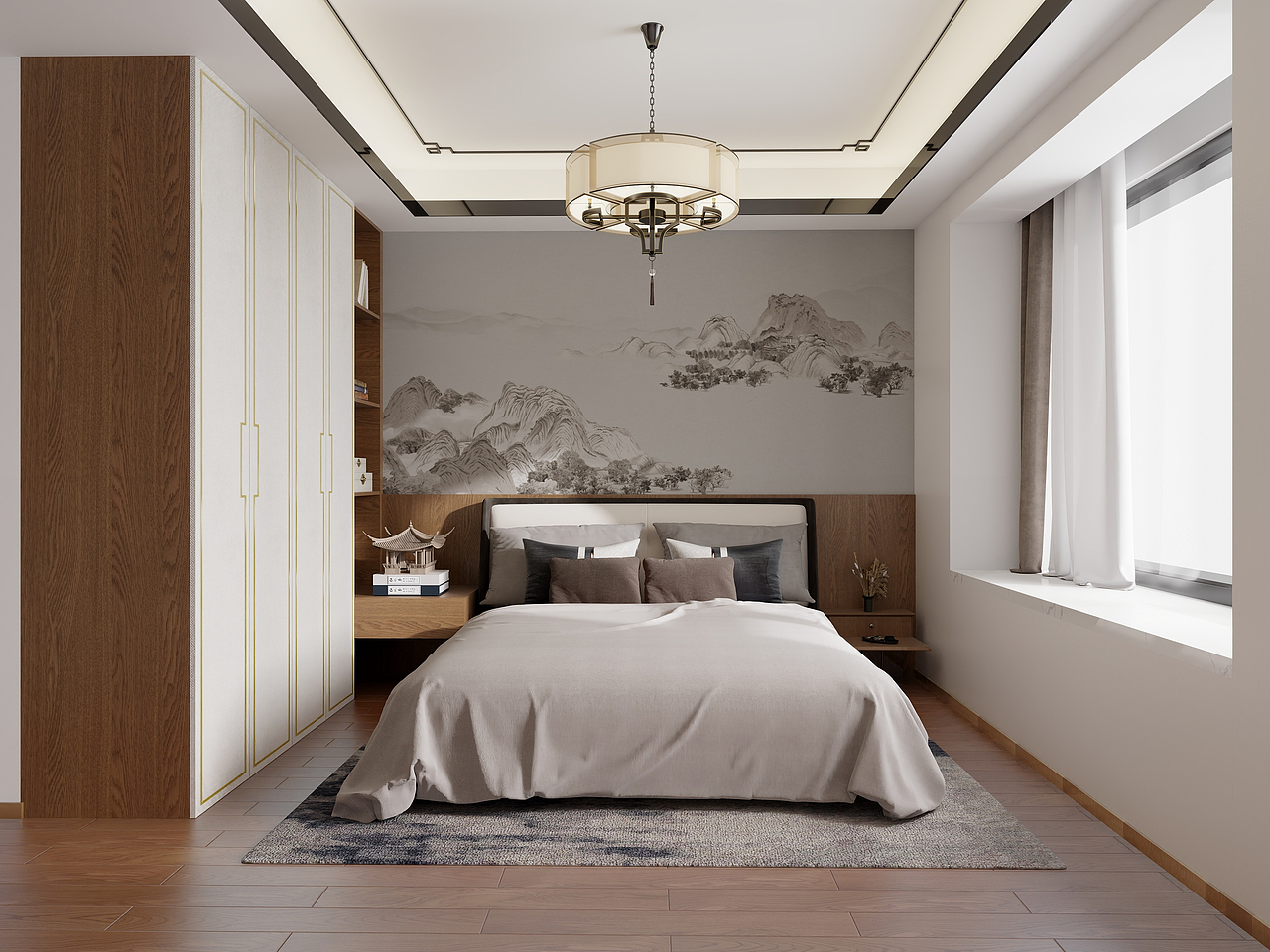 现代➕中式元素设计（图ZMzc0MTAzODky） - 家装设计 - 站酷设计师小舍建筑设计服务原创素材 - 站酷ZCOOL