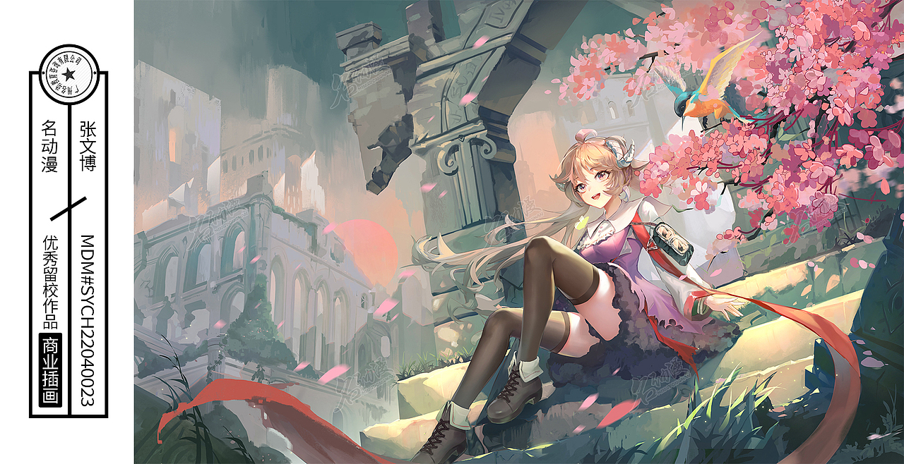 明日方舟同人插画作品出炉，加油鸭！！