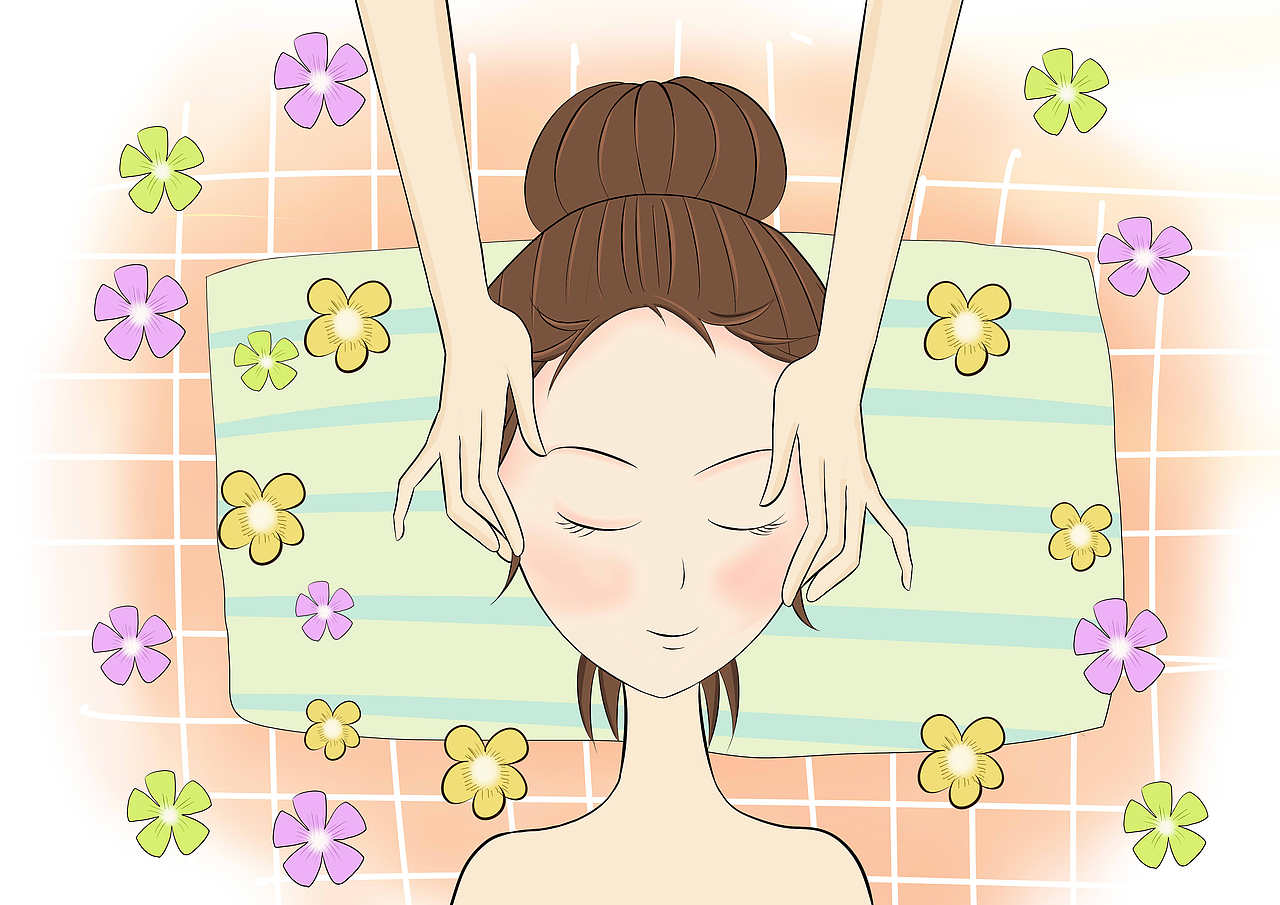 护肤日常插画（图ZMjQ4MTMzNTgw） - 创作习作 - 站酷设计师Z15608599原创素材 - 站酷ZCOOL