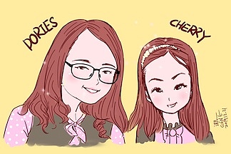 阿进似颜绘2019年现场画像作品（彩色篇）（图ZMTkxOTMwNTEy） - 单幅漫画 - 站酷设计师阿进似颜绘原创素材 - 站酷ZCOOL