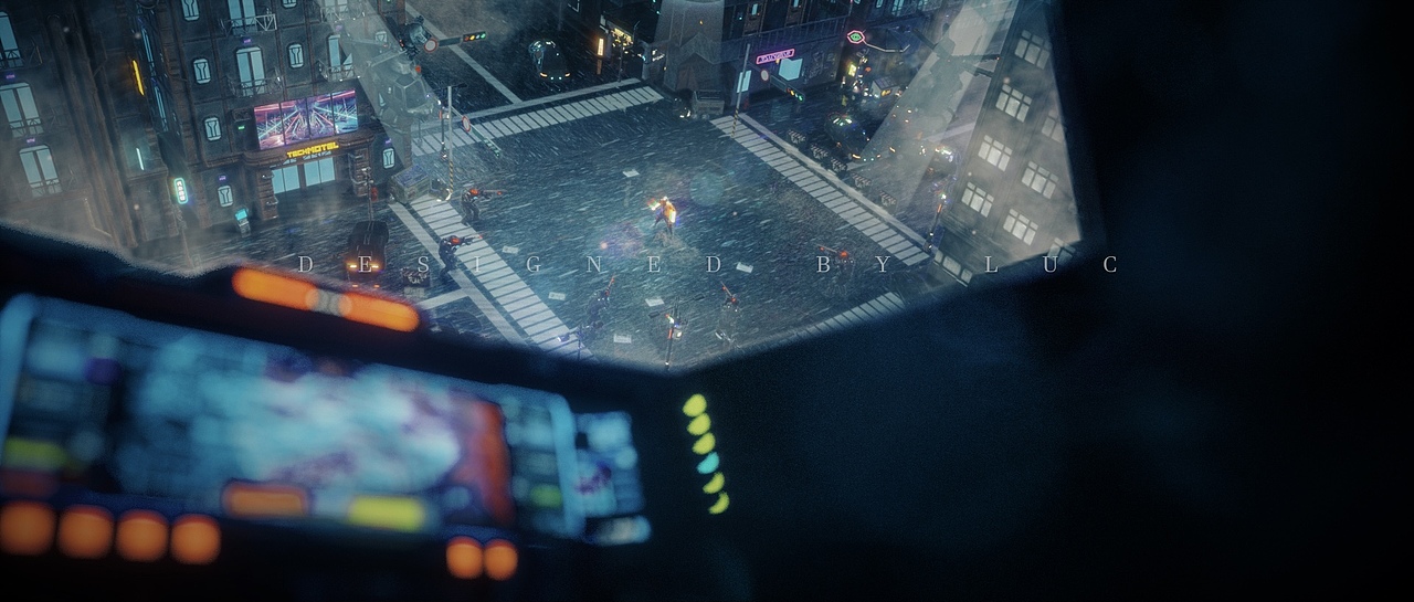 inherit(赛博朋克场景第一弹)