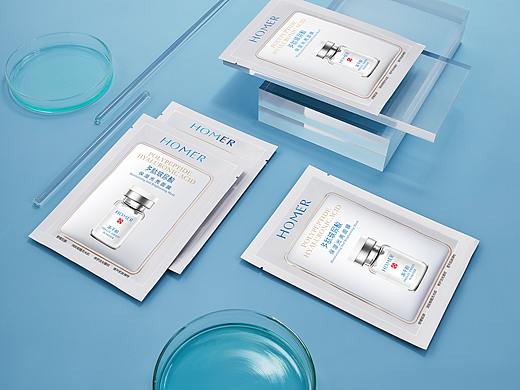 多肽玻尿酸保湿光亮面膜袋