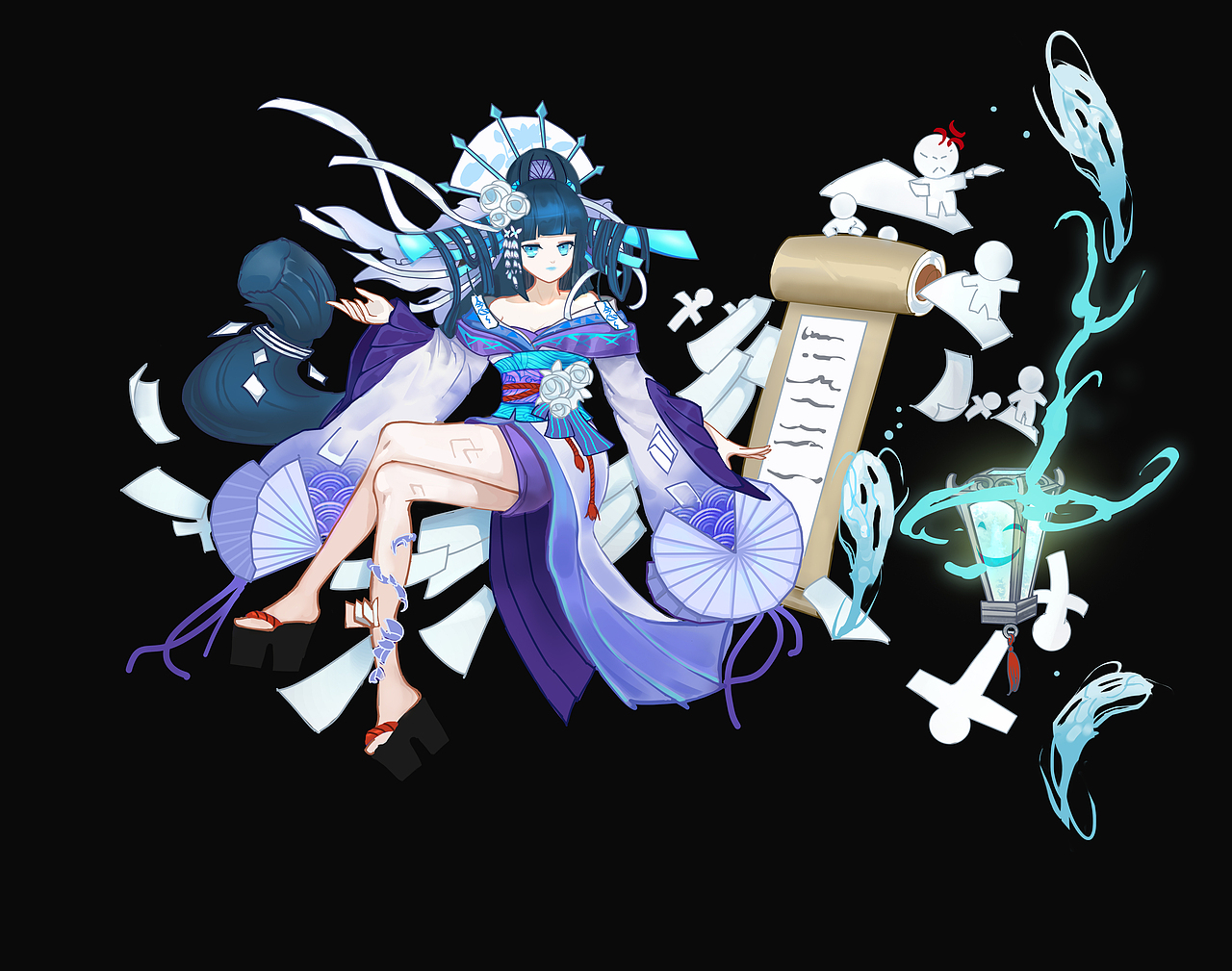 冥河之念（图ZMTg3OTA2MjY4） - 商业插画 - 站酷设计师OK喵原创素材 - 站酷ZCOOL