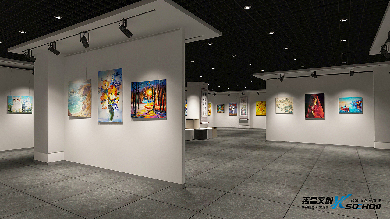 文化馆设计（图ZMjY3NTAwNDY0） - 展陈设计 - 站酷设计师青椒土豆片0原创素材 - 站酷ZCOOL