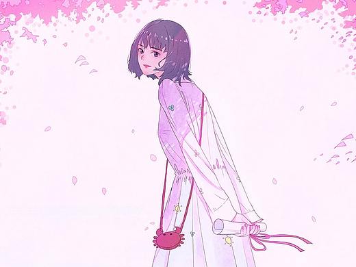 【插画】女孩的颜色