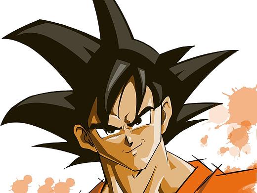 悟空（第一张板绘临摹）