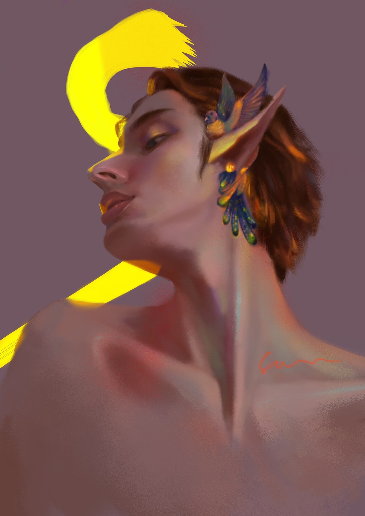 厚涂个大头|插画|游戏原画|laong七七 - 原创作品 - 站酷 (zcool)