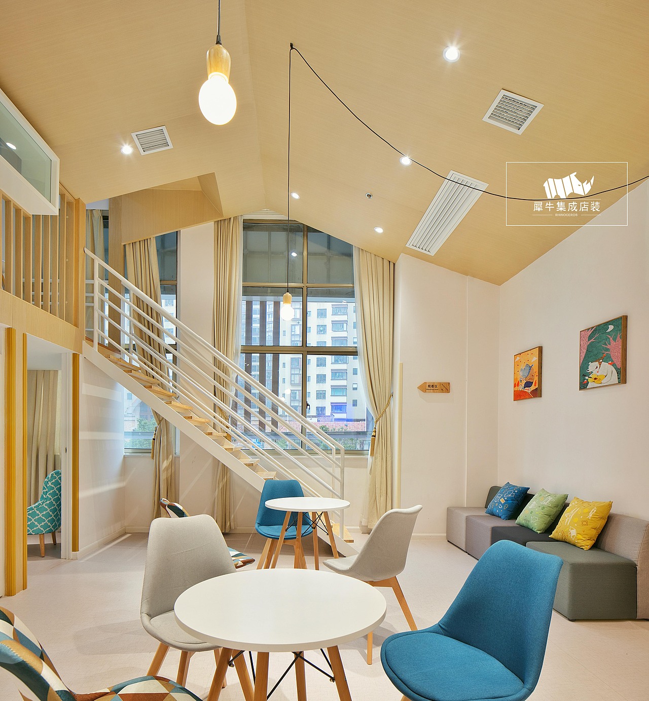 长沙亲子游泳店铺装修效果图分享