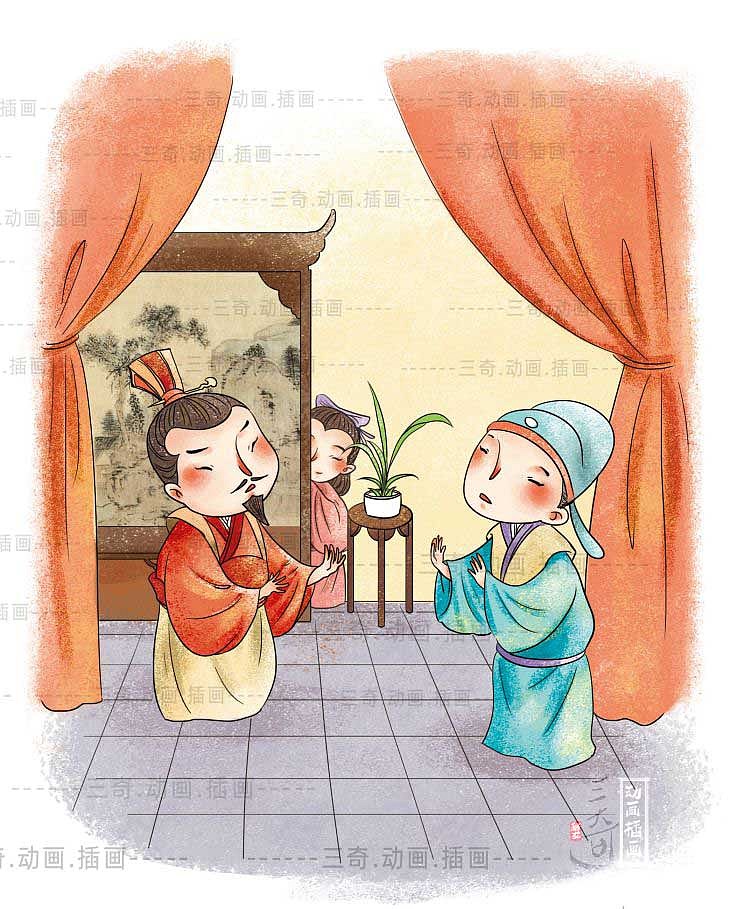 儿童插画--弟子规。已商用。