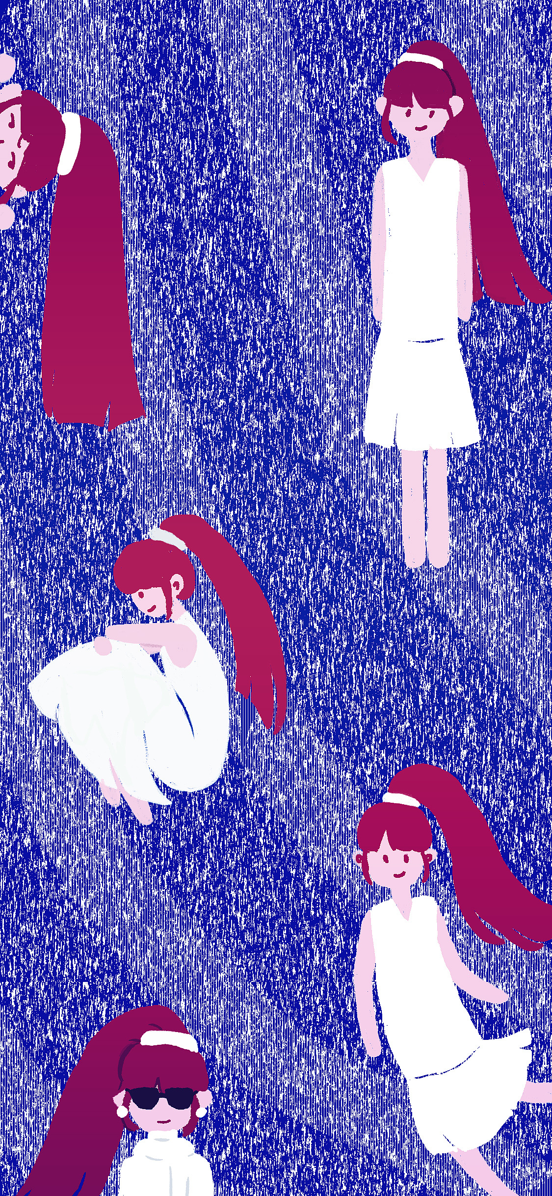 红发女孩阿荔的日常系列一（图ZMjY2OTc5MDQw） - 创作习作 - 站酷设计师桃乐霉原创素材 - 站酷ZCOOL