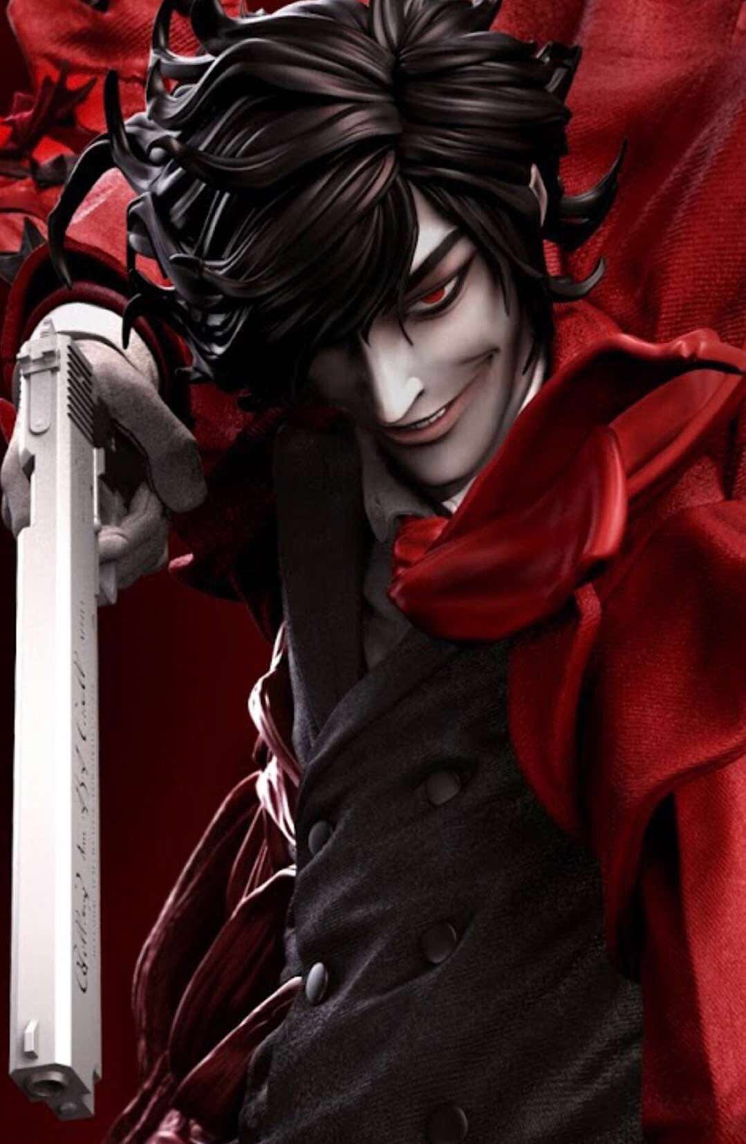 figurama 《hellsing》地狱之歌 alucard 阿卡多 雕像