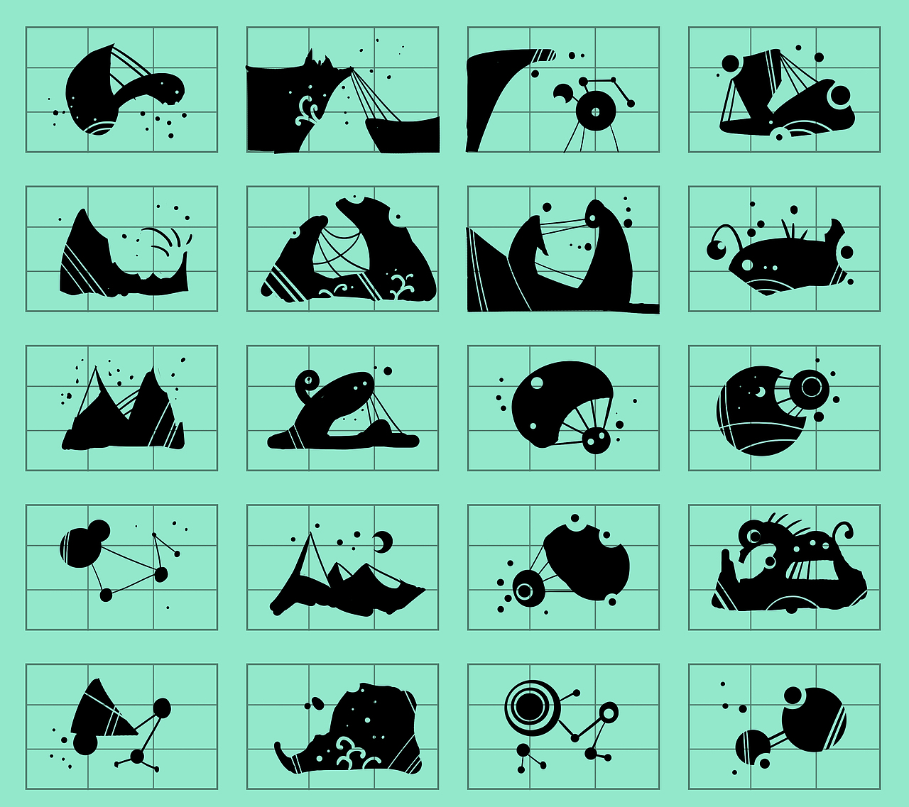 点线面构成 元素