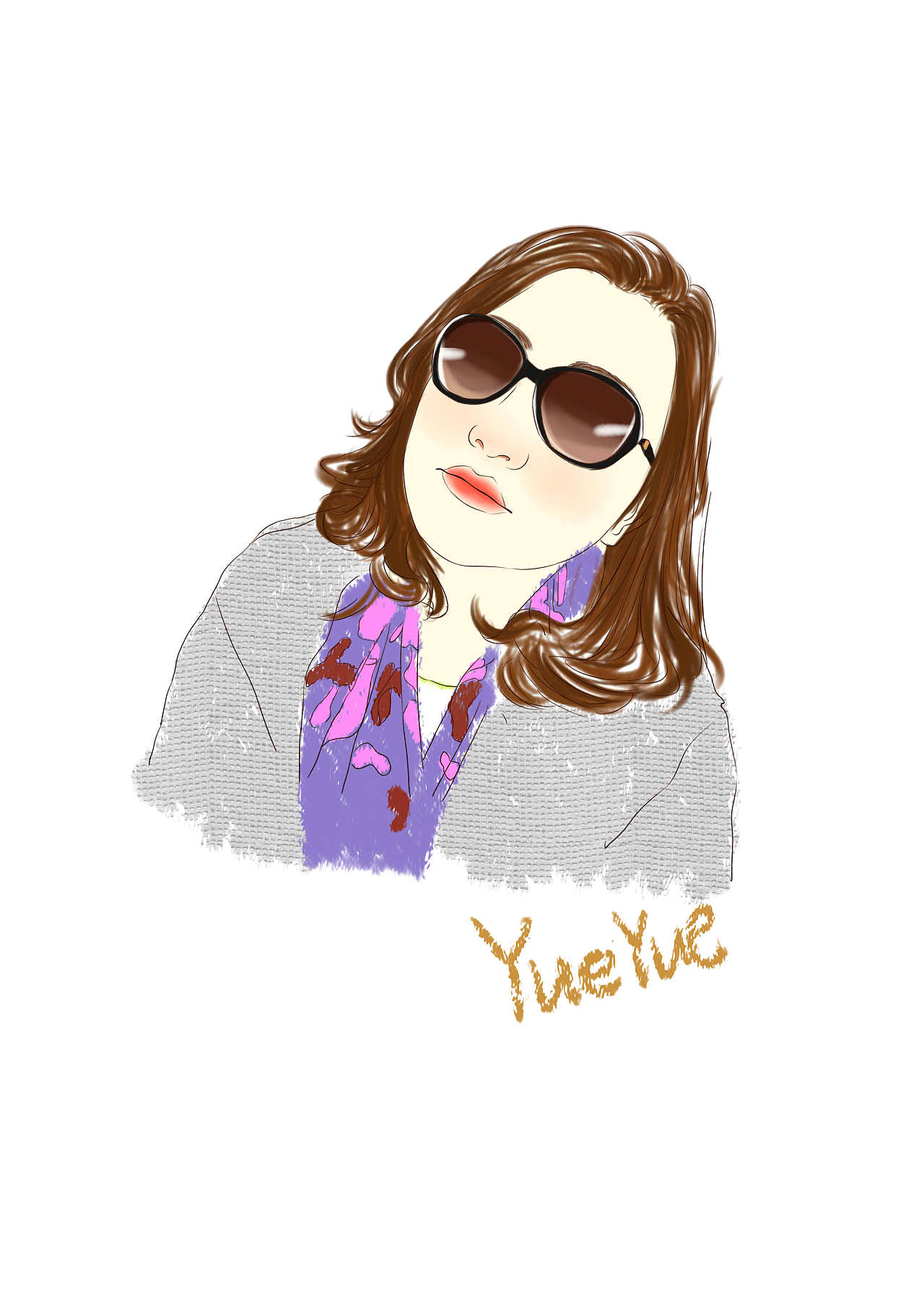 手绘头像/人物肖像/画像/照片临摹