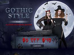 2019万圣节暗黑主题