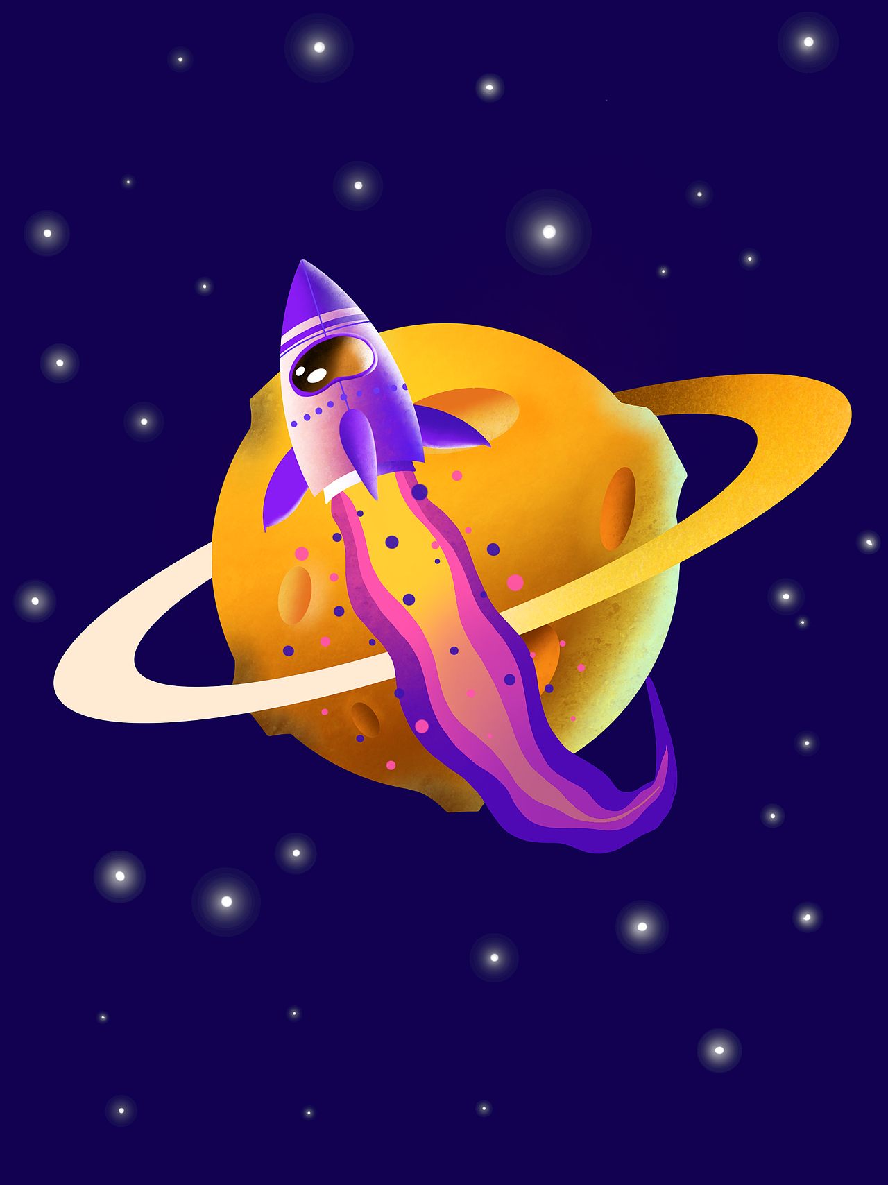 太空（图ZMjM0Njc1NzY4） - 商业插画 - 站酷设计师设计倾年丶原创素材 - 站酷ZCOOL