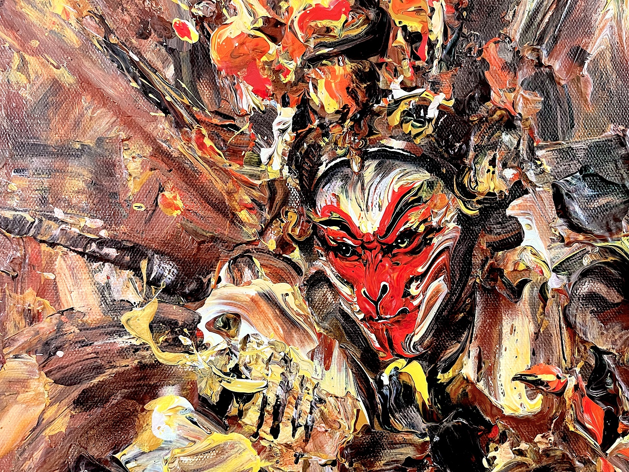 画语者邓宇.大圣来也～～（图ZMjc2ODQxNjg4） - 绘画 - 站酷设计师画语者邓宇原创素材 - 站酷ZCOOL