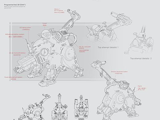 Bionic concept design (RHINOCEROS)