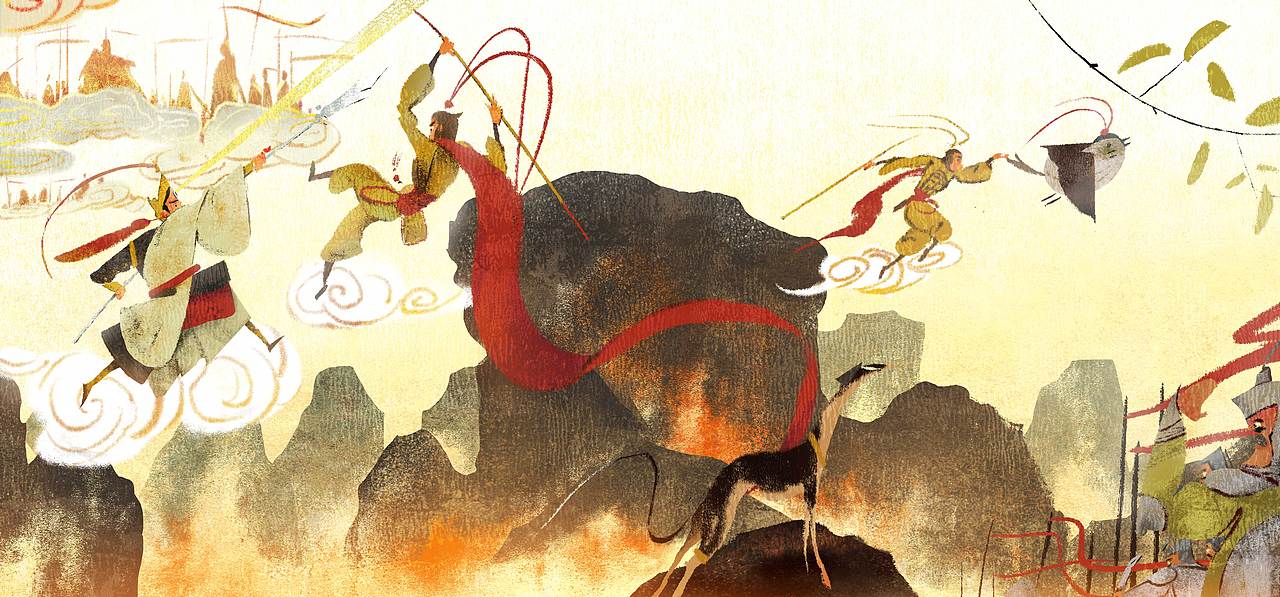 西游绘本（图ZMjMzMzc4ODMy） - 绘本 - 站酷设计师肖楚杰Jasper原创素材 - 站酷ZCOOL