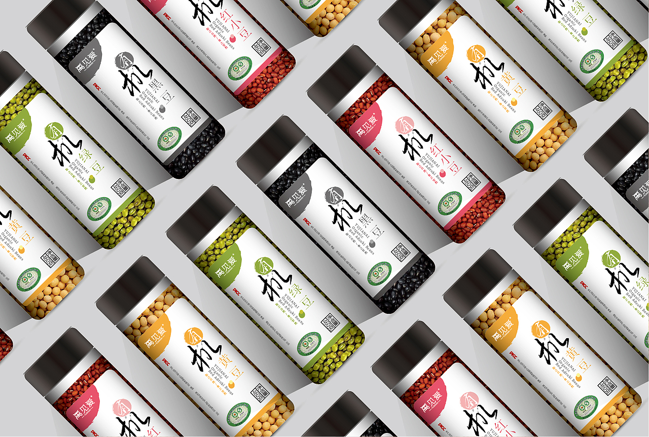 一套粮食的包装设计