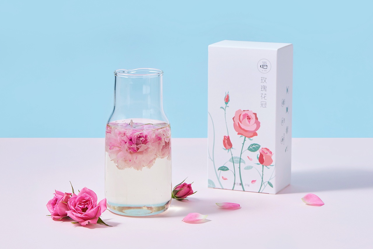 一包玫瑰花冠包装设计（图ZMTM2ODU2ODYw） - 包装 - 站酷设计师柯柯ELSA原创素材 - 站酷ZCOOL